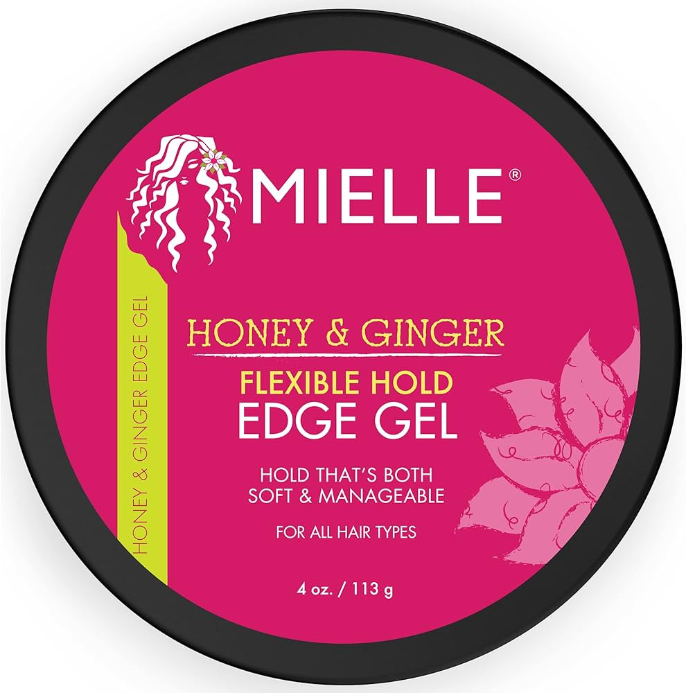 Mielle Organics Honey & Ginger Flexible Hold Edge Gel, 4 Ounces | Amazon (US)