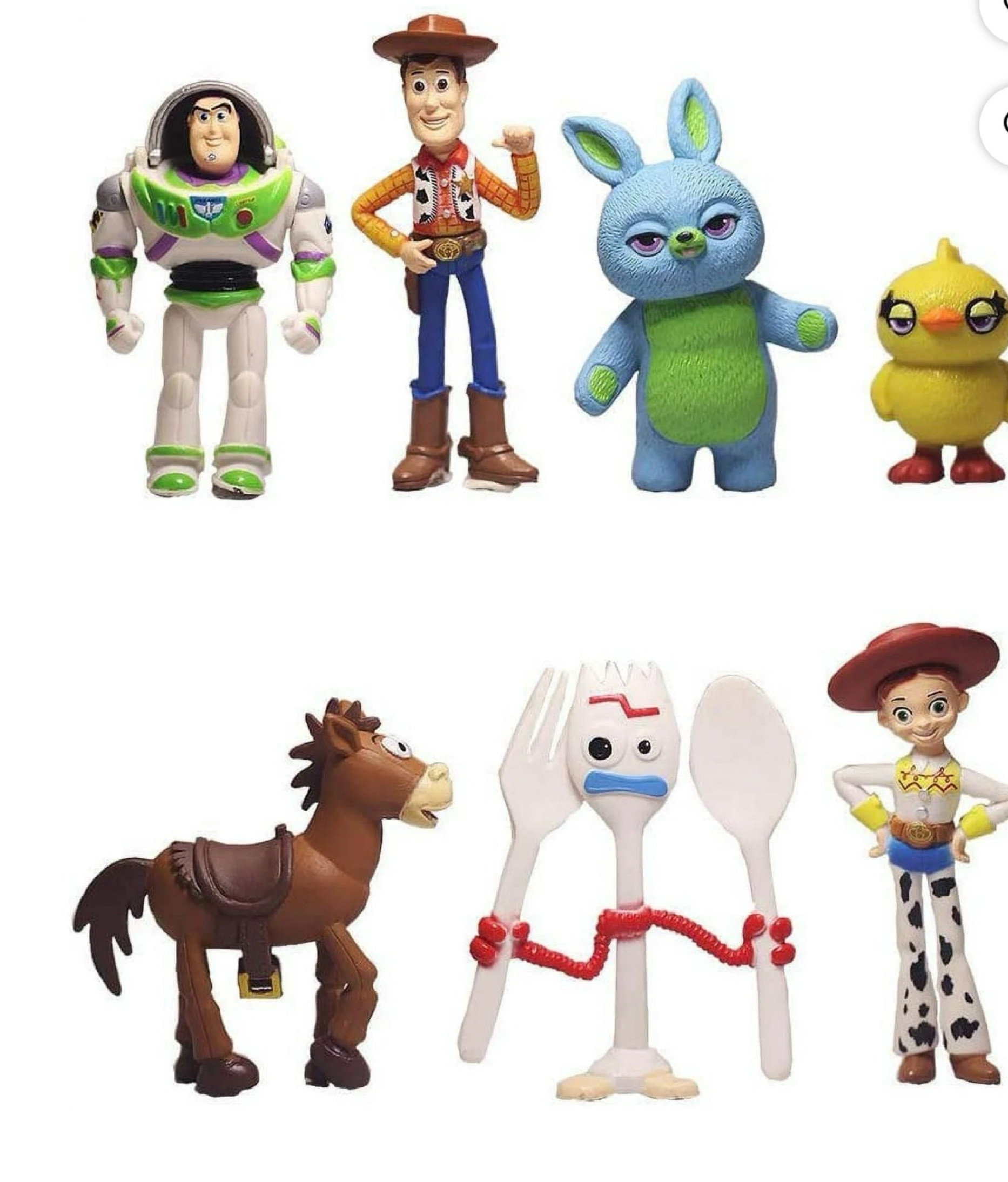 Toy Story 7-Piece Action Figure Set - Includes Woody, Rex, Buzz Lightyear - Kids Gift & Party Decor - Great Gifts for Boys and Girls

#LTKHoliday #LTKGiftGuide #LTKKids