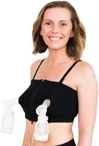 Simple Wishes X-Small/Large | Hands-Free Breast Pump Bra | Adjustable and Customizable Pumping Br... | Amazon (US)