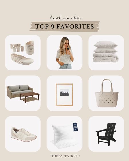 Top 9 favorites last week!

The Varley knit top is so pretty but I will also link the Amazon dupe!

#LTKHome #LTKStyleTip #LTKSaleAlert