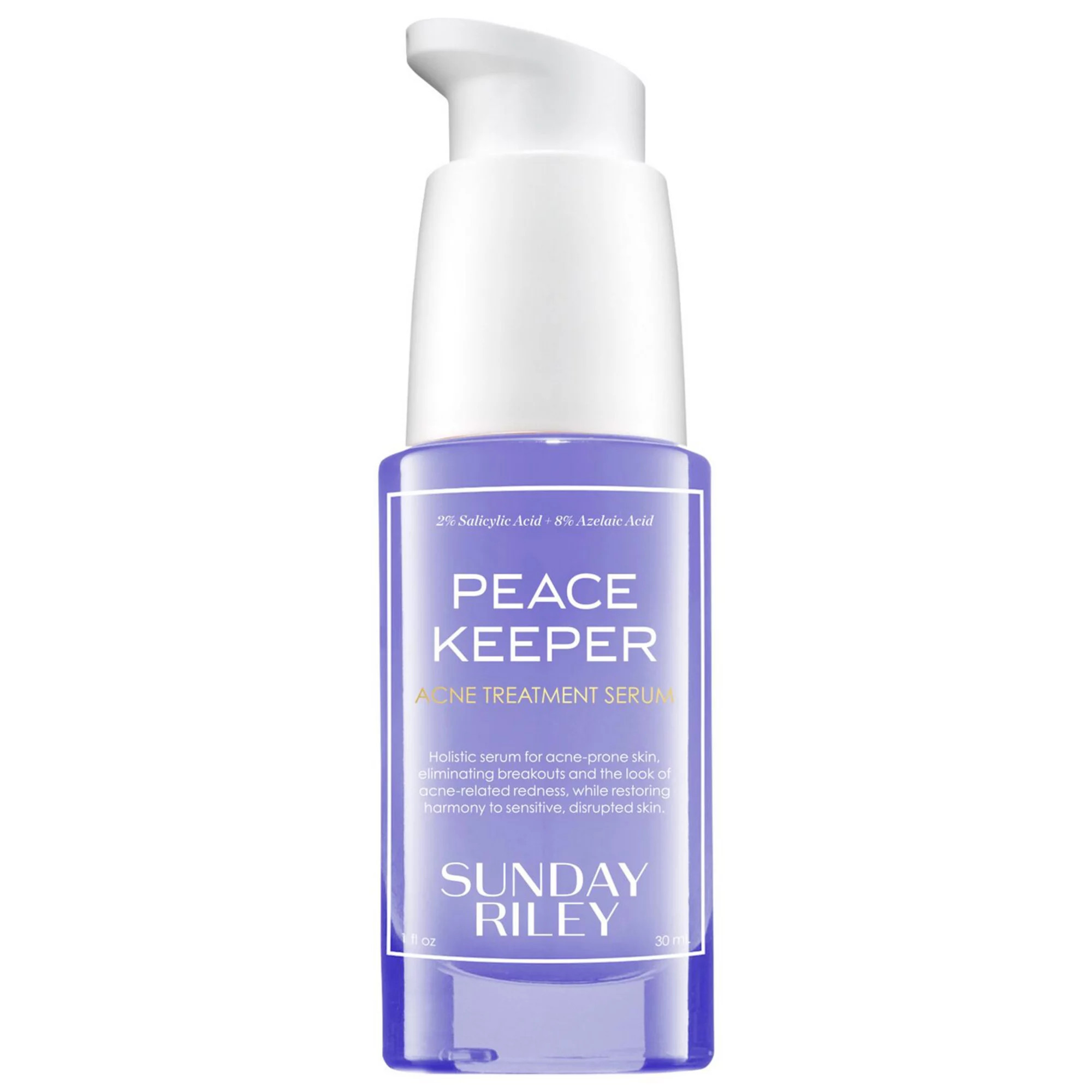 SUNDAY RILEY Peacekeeper Azaleic and Salicylic Acid Acne Treatment Serum | Kohl's