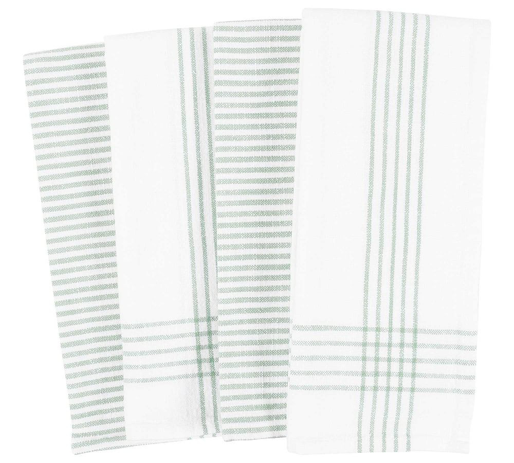 Monaco Washed Cotton Dish Towels - Set of 4 | Pottery Barn (US)