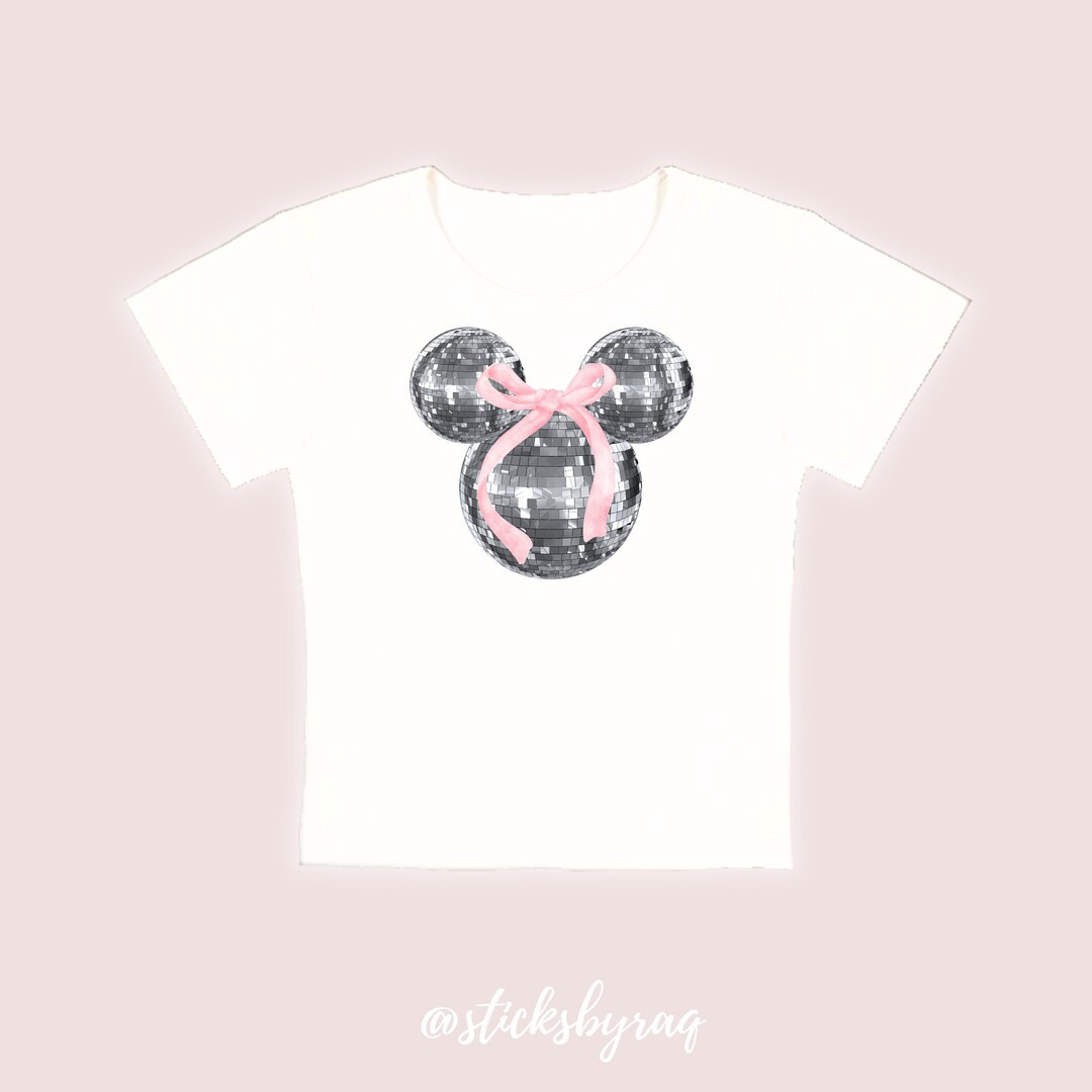 Disney Disco Ball Baby Tee, Disney, Disneyland, Valentines Day, Disco, 70's - Etsy | Etsy (US)