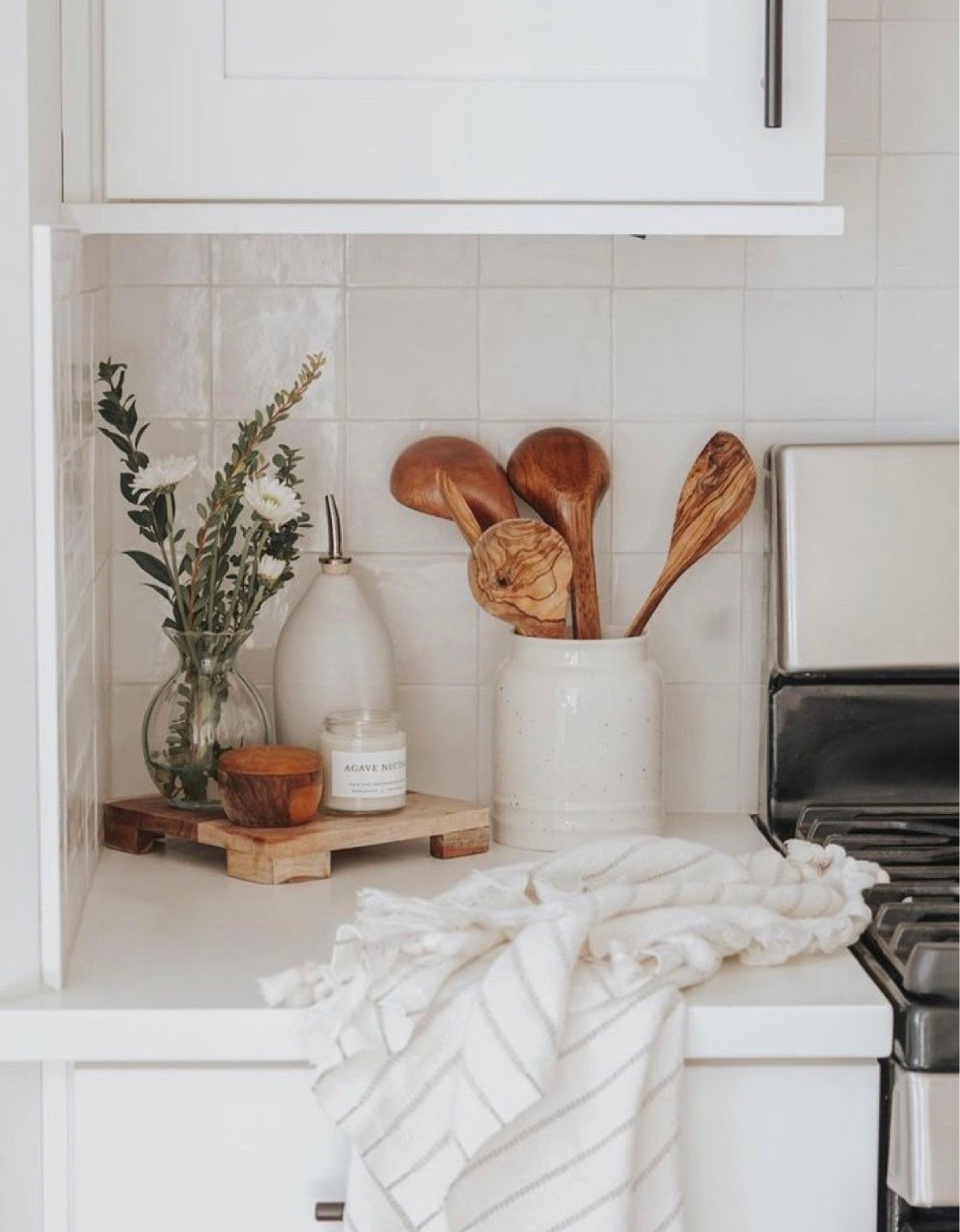 Simple and beautiful kitchen decor that is also functional! I love having a kitchen that’s free of clutter, but also showing off my beautiful kitchen items. 

#kitchenitems #kitchendecor #kitchenessentials #kitchengifts #giftsforcooks #whitekitchen #organization

#LTKHoliday #LTKSeasonal #LTKhome