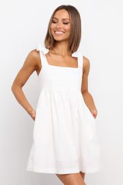 Hurner Dress - White | Petal & Pup (US)