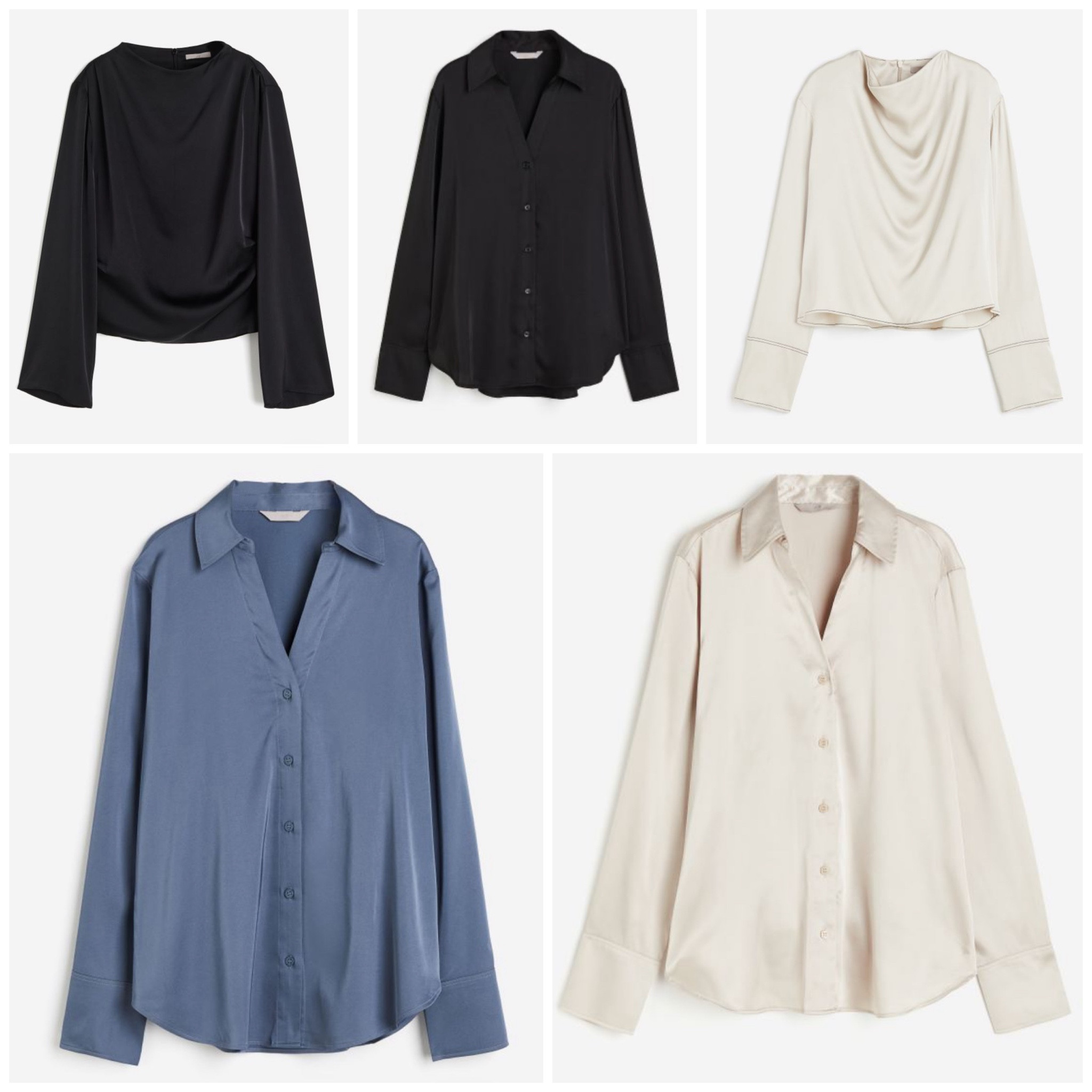 Blouse and shirts for works