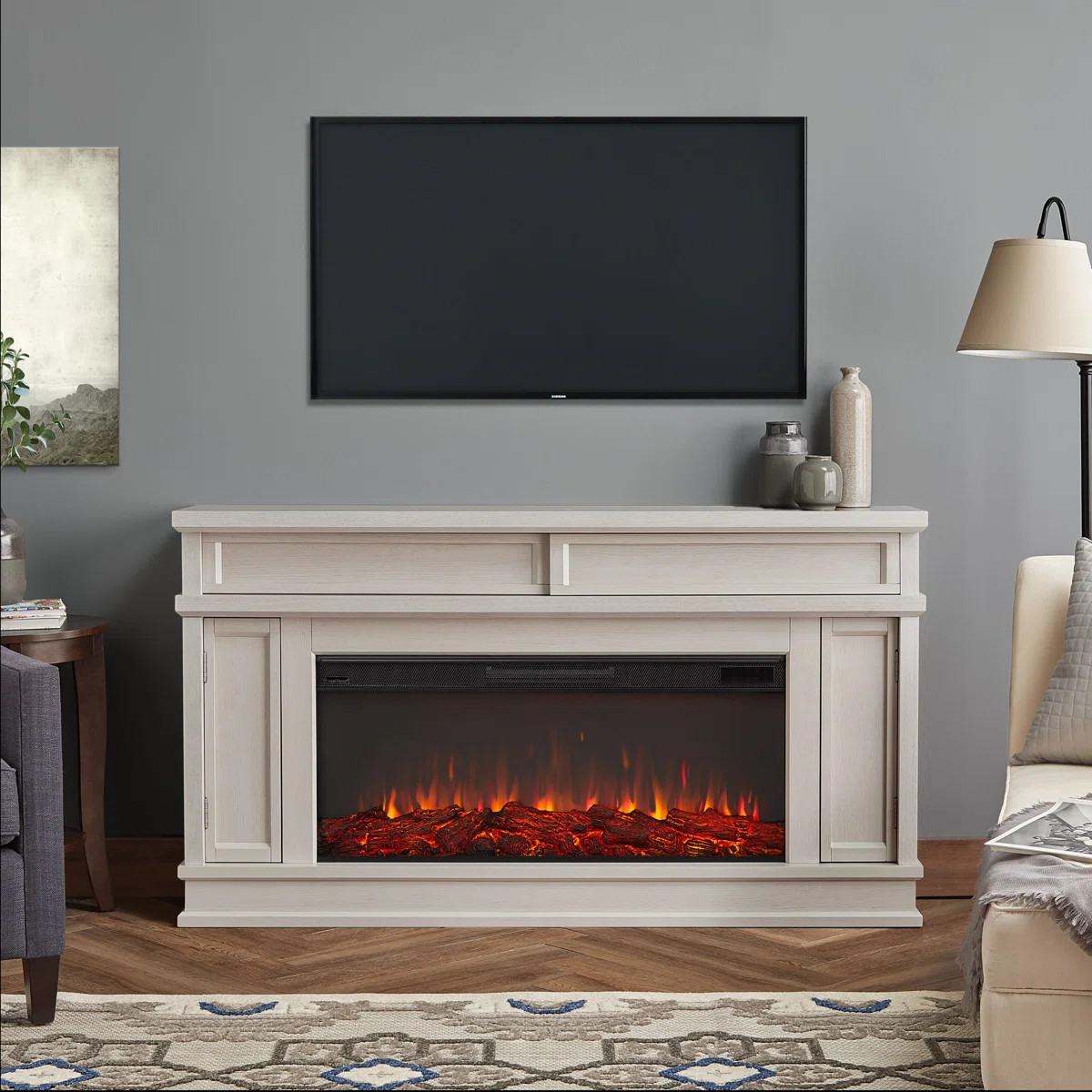 These fireplace entertainment centers from Wayfair are making me want to redo my whole living room for fall 😂🤎 I’m loving the minimalist styles because they give you that cozy fireplace moment without making the room feel heavy. Plus, the Labor Day Sale has savings up to 70% off on TV stands for 59”, 78”, 86”, 94”, 100” TVs and more. Such a good mix of style, storage, and function.
#WayfairFinds #WayfairLaborDaySale #EntertainmentCenter #FireplaceEntertainmentCenter #TVStandWithFireplace #TVConsole #LivingRoomFurnitureFinds #FallHomeRefresh #CozyLivingRoom #FallDecorInspo #MinimalistFurniture #ModernTVConsole #LargeTVStand #FurnitureDeals #LaborDayHomeSale #WayfairHomeDecor #LivingRoomInspo #HomeUpgradeIdeas #ModernHome #FallStyle 

 #LTKSeasonal #LTKHome #LTKSaleAlert