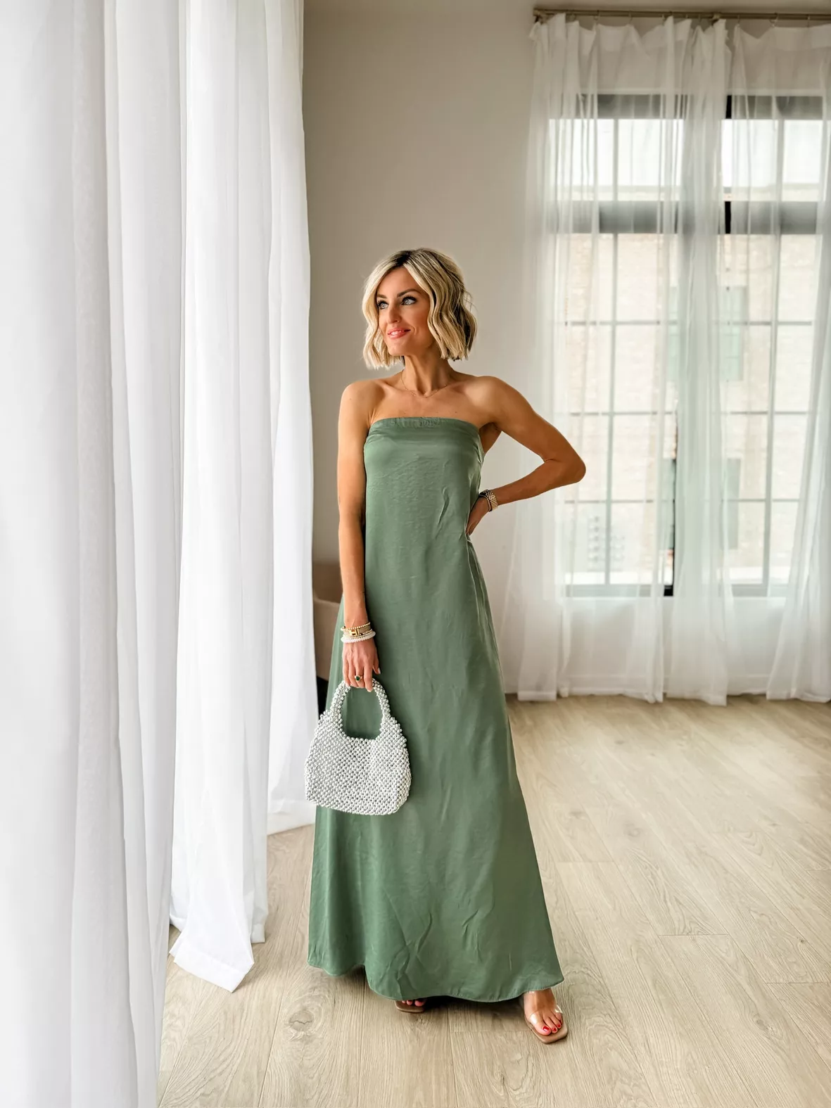 Women's Strapless Trapeze Gown curated on LTK