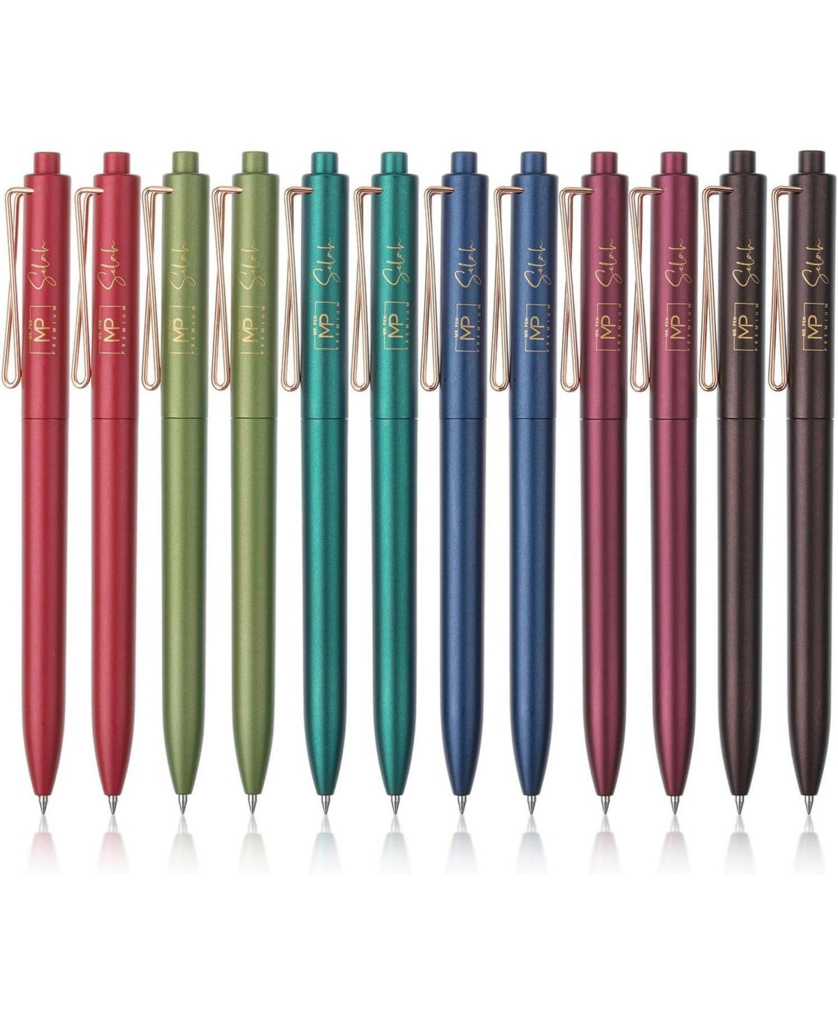 Mr. Pen Retractable Gel Pens, 12 Pack, Black Ink Gel Pen Fine Point | Macy's