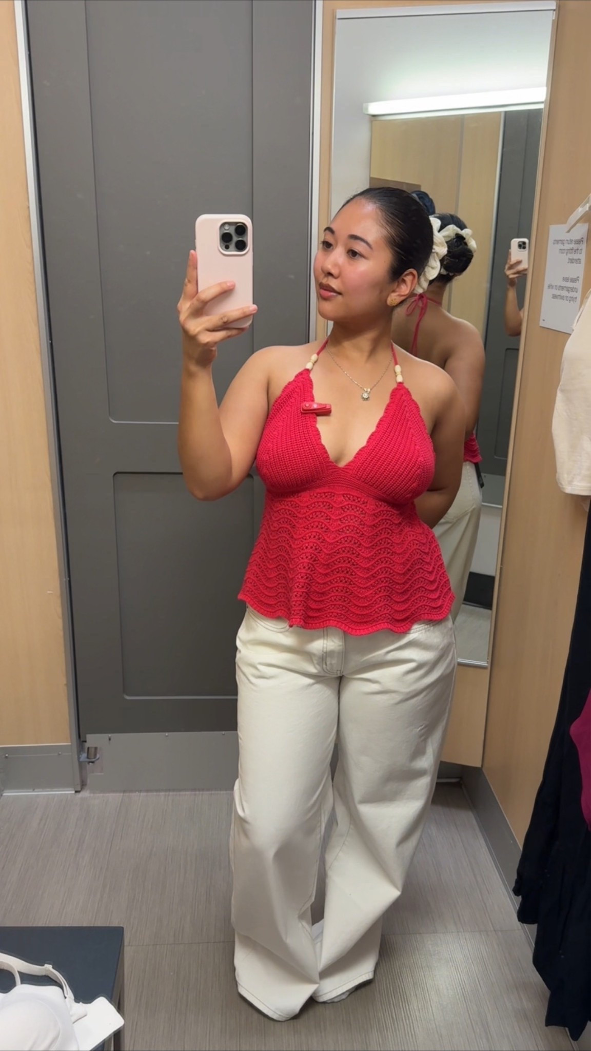 Size M top
Size 8 bottoms