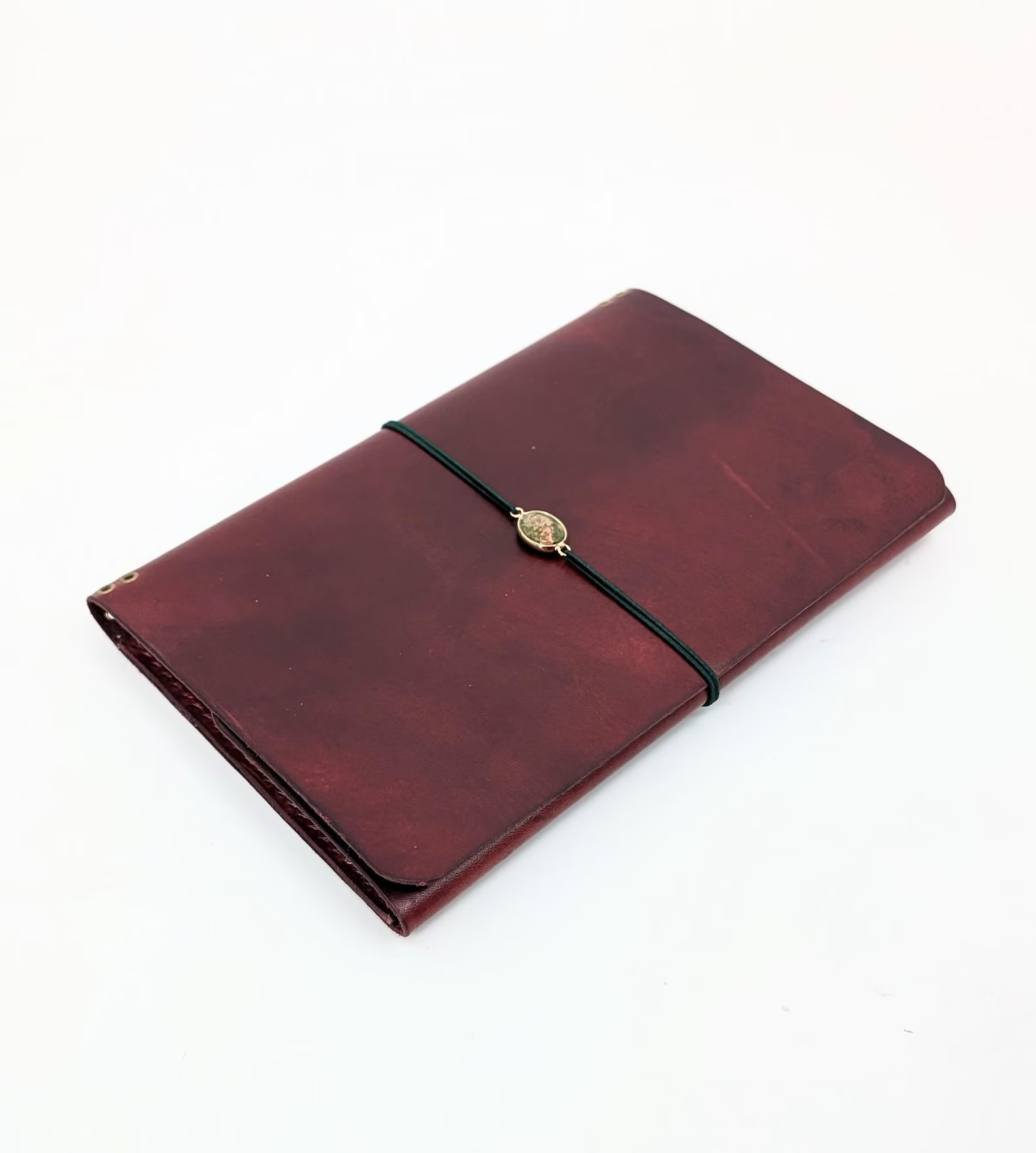 Tri-fold Leather Notebook Cover for A5 Sized Journals. Leather Travelers Notebook. - Etsy | Etsy (US)