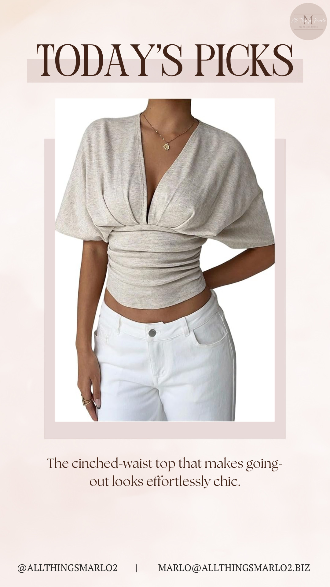 The cinched-waist top that makes going-out looks effortlessly chic. 

 #LTKSeasonal #LTKWorkwear #LTKTravel
