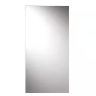 Croydex 18 in. W x 36 in. H Frameless Rectangular Bathroom Vanity Mirror-MM701400YW - The Home De... | The Home Depot