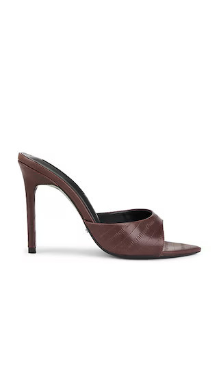 Tony Bianco Malibu Mule in Chocolate. - size 9.5 | Revolve Clothing (Global)