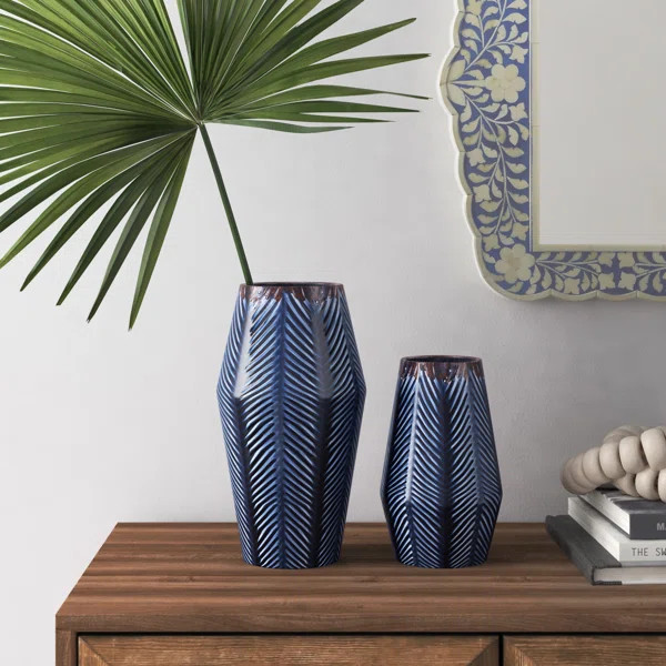 2 Piece Duren Ceramic Table Vase Set | Wayfair North America