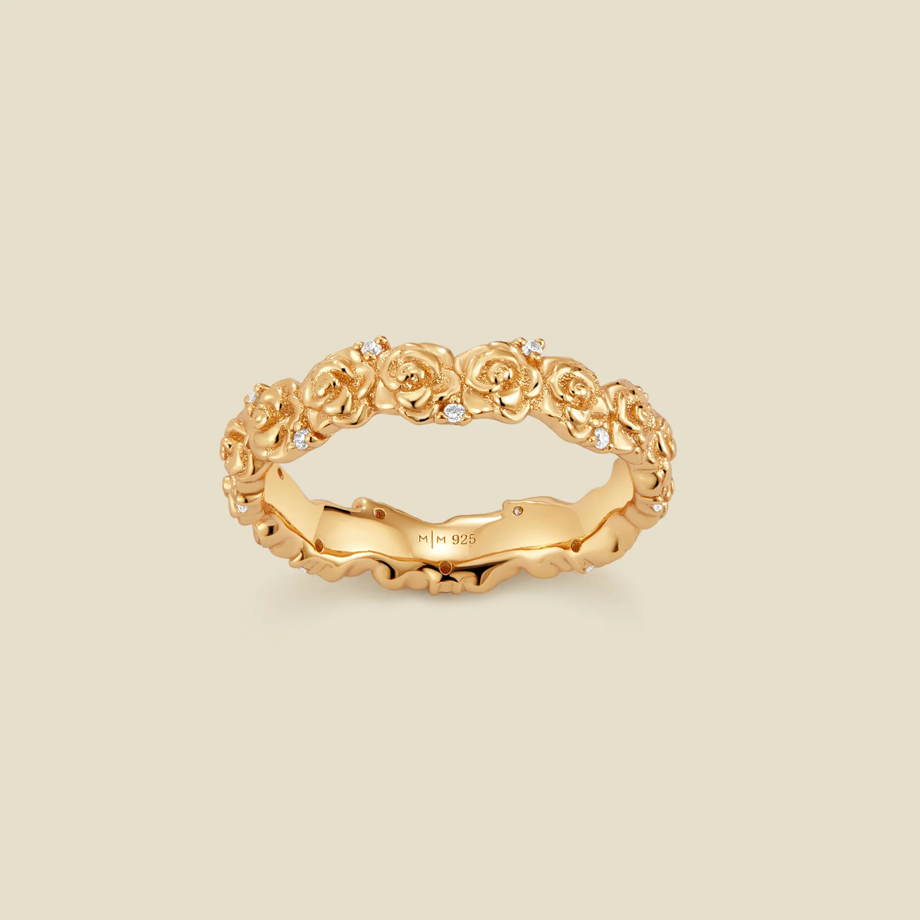June CZ Birth Flower Eternity Ring | Made By Mary | Made By Mary | Made By Mary