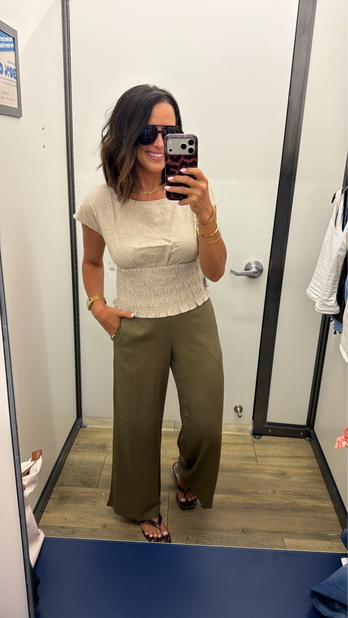 the CUTEST neutral outfut from Old Navy 🤍

obsessed with how flattering this top is and the flowy pants make it so comfortable
perfect for everyday wear or dressing up a little

#oldnavystyle #ltkstyle #neutralstyle #everydaywear #affordablefashion #casualoutfit