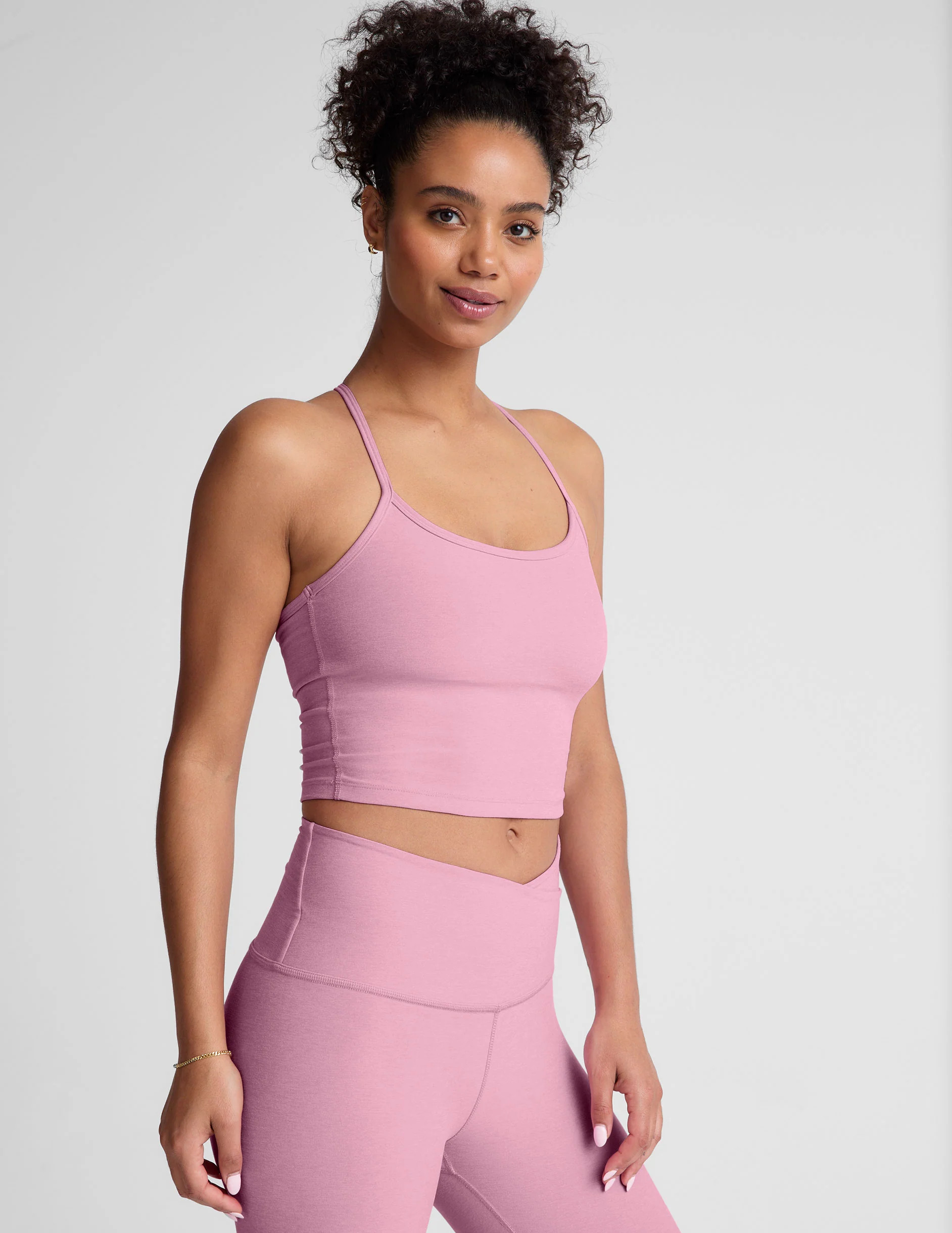 Spacedye Slim Racerback Cropped Tank | Beyond Yoga | Beyond Yoga