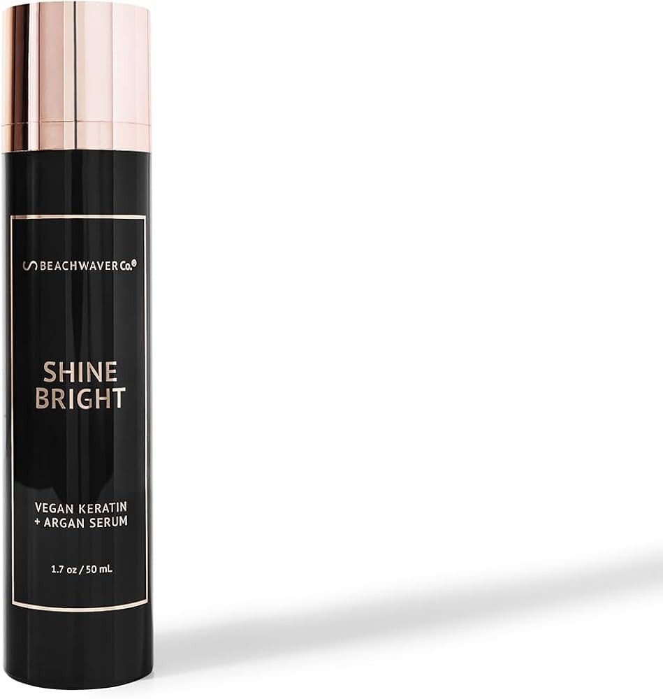The Beachwaver Co. Shine Bright Serum - Full Size (1.7 Oz) | Award-Winning Shine Serum w/Vegan Ke... | Amazon (US)