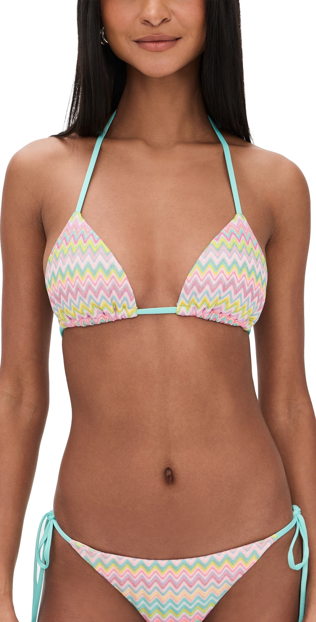 PQ Swim Triangle Bikini Top Love Spell M | Shopbop