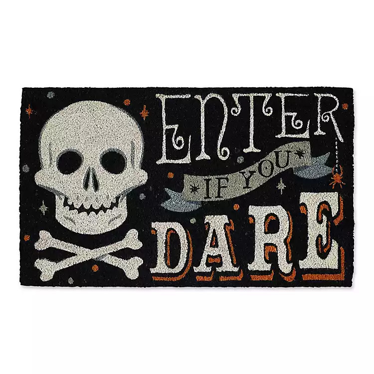 Enter If You Dare Doormat, 18x30 in. | Kirkland's Home