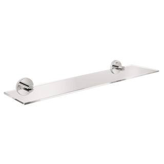 Essentials Wall-Mounted Shelf in White | The Home Depot