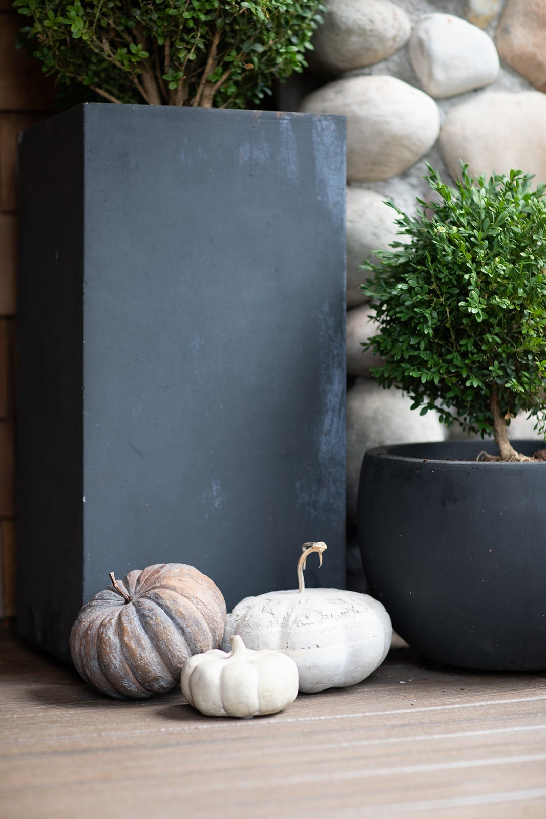 Getting our porch ready for fall with faux pumpkins and planters that look good year round!

#LTKHome #LTKSaleAlert #LTKSeasonal