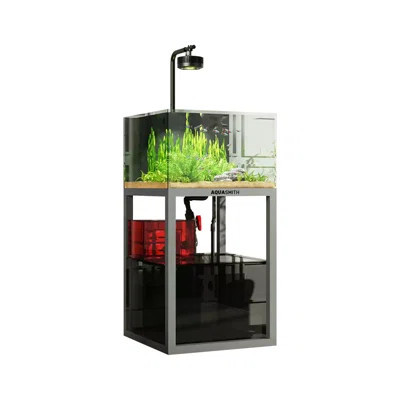 30-36 Gallon Stainless steel Modern Eco Aquarium Tank | Wayfair North America