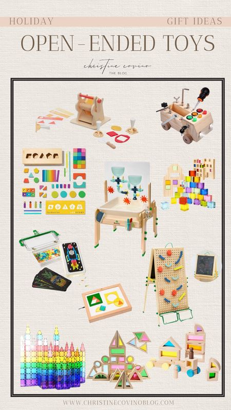 Open-ended toy Montessori gift guide for toddler, baby, preschooler! 

#LTKkids #LTKbaby #LTKGiftGuide