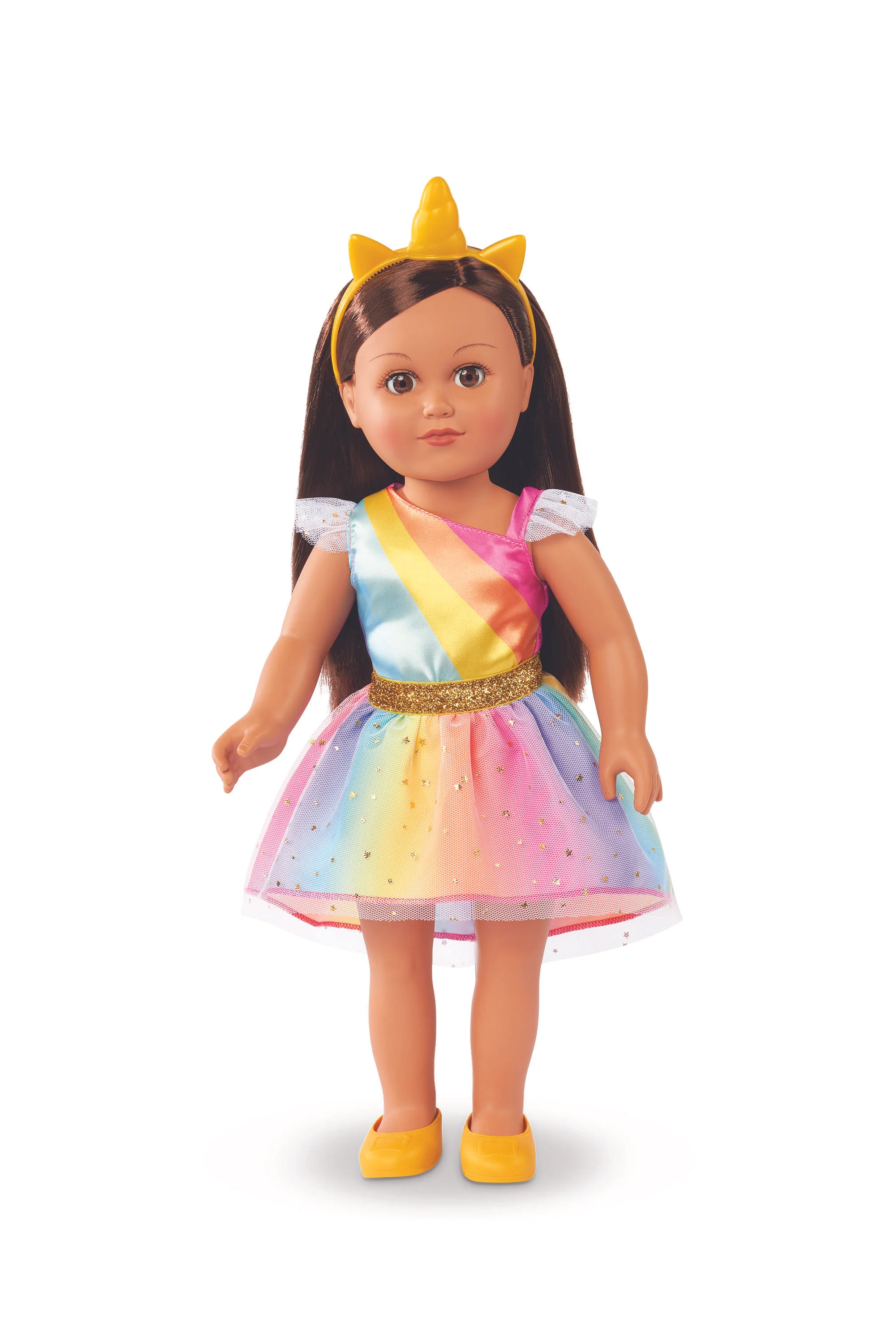 My Life As Leighton Posable 18 inch Doll, Brunette Hair, Brown Eyes | Walmart (US)