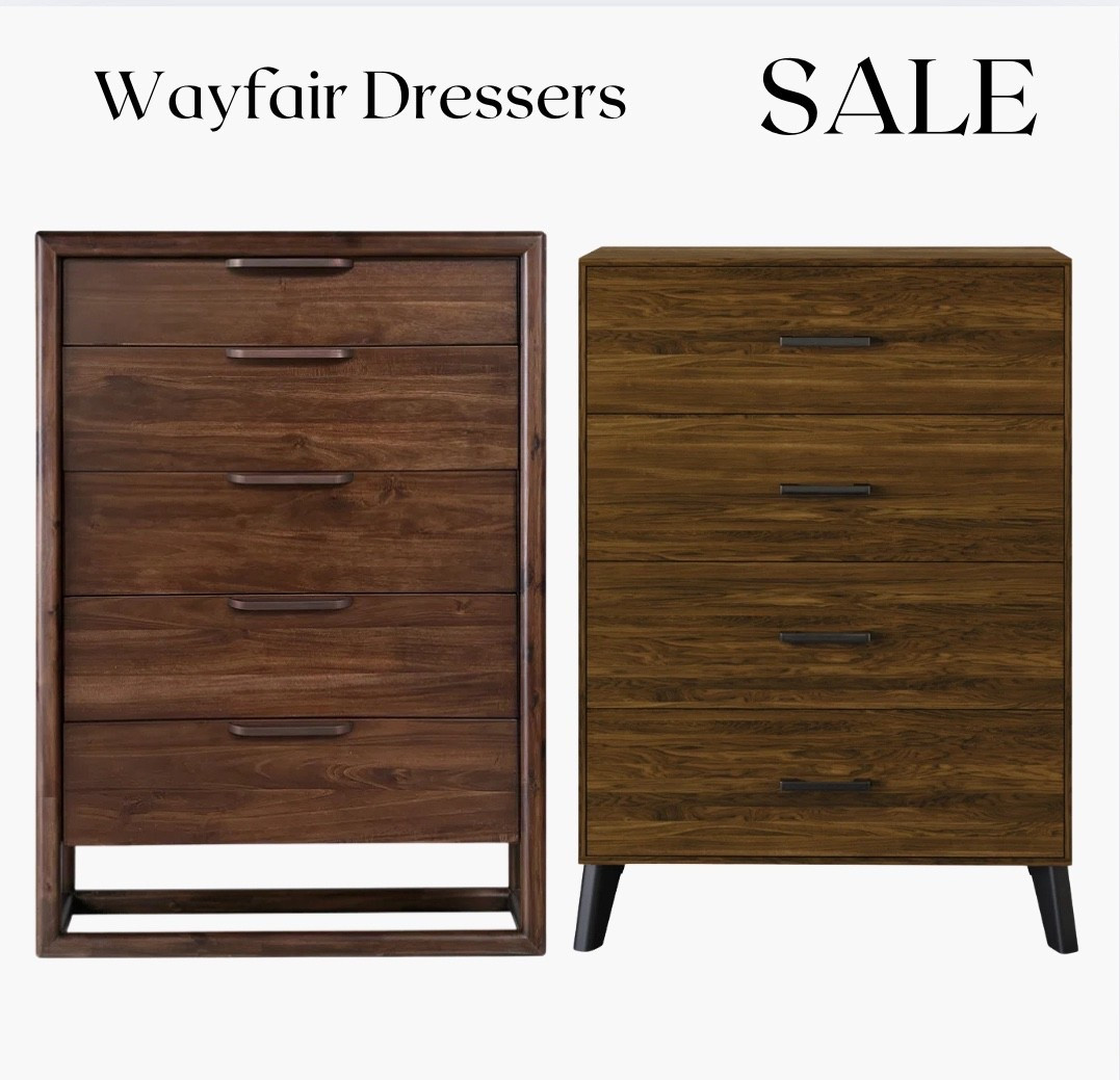 Time to upgrade your bedroom storage in style! 🛏️✨ Wayfair’s Sale is here with up to 70% off chic and functional dressers. From modern minimalism to timeless designs, there’s a piece for every space and budget. Don’t miss these amazing deals—tap to shop and transform your bedroom today! #BedroomGoals #StorageSolutions #HomeDecorDeals

Wayfair 
Wayfair sale 
Wooden dresser
Bedroom dresser 
Bedroom dressers 
Bedroom dresser sale 
Bedroom 
Bedroom decor 
Bedroom styling 
Bedroom organization 
Home organization 
Home decor 
Modern decor 
Farmhouse decor 

#LTKCyberWeek #LTKSaleAlert #LTKHome

#LTKSaleAlert #LTKMostLoved #LTKHome

#LTKSaleAlert #LTKStyleTip #LTKHome

#LTKHome #LTKSeasonal #LTKSaleAlert