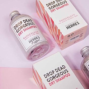 All Natural, Vegan Dry Shampoo Powder (Medium/Dark Hair) By Handmade Heroes | Amazon (US)