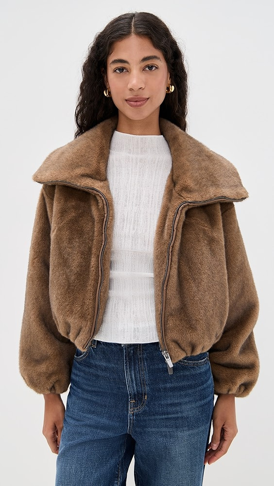 Hazel Faux Fur Jacket | Shopbop