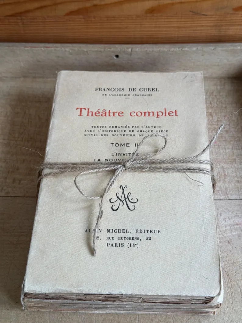 Vintage French Books Vintage Books French Books Antique Books European Vintage Books - Etsy | Etsy (US)