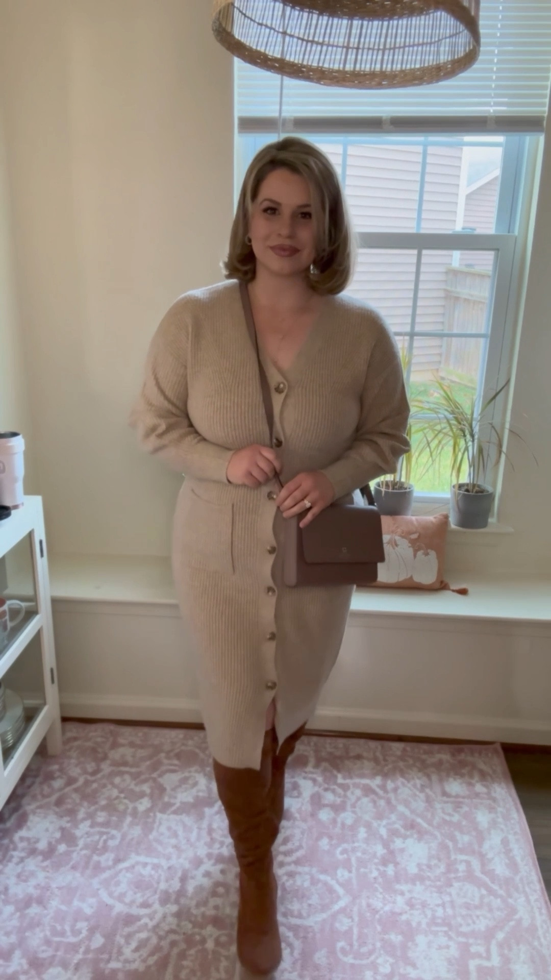 Style a sweater dress on a midsize size 10 body - winter dress, sweater dress, Christmas party 

#LTKHoliday #LTKunder50 #LTKstyletip