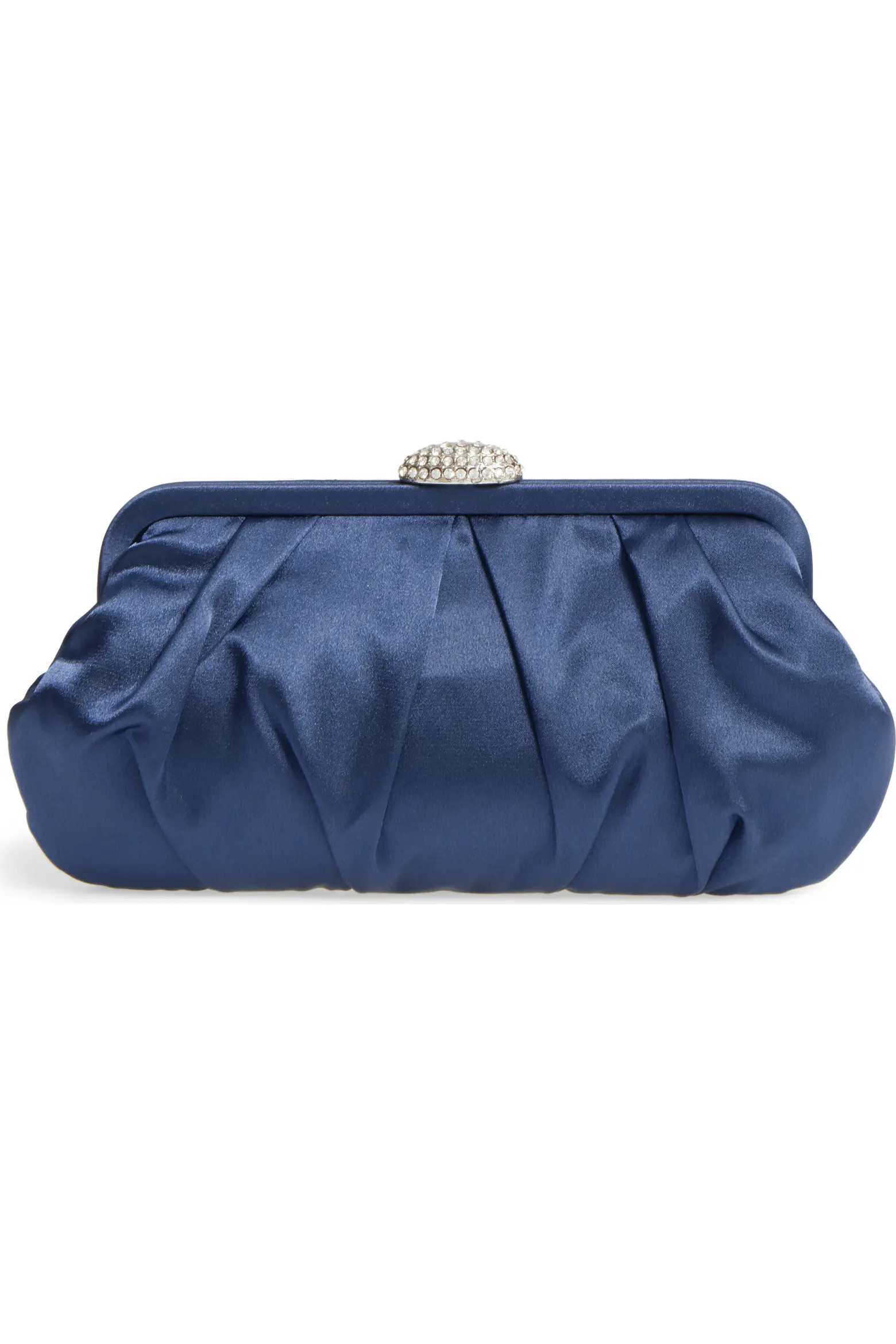 Nina Concord Pleated Satin Frame Clutch (Women) | Nordstrom | Nordstrom