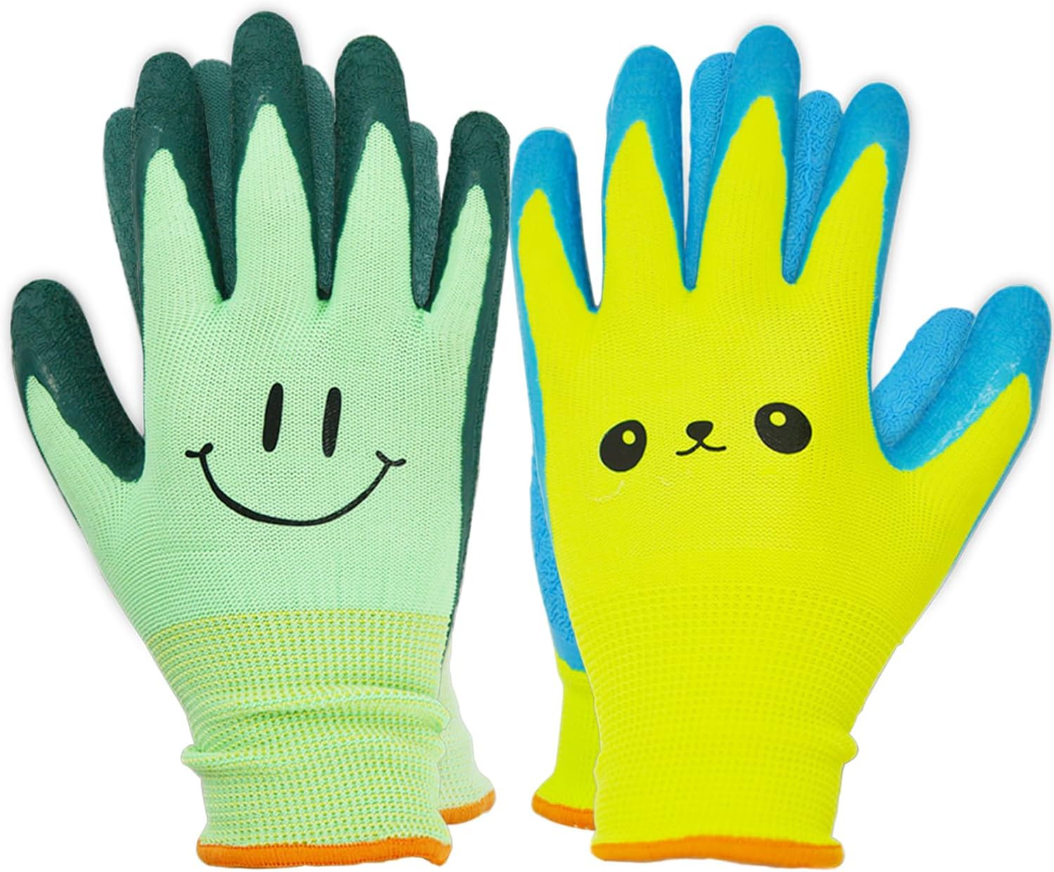 2 Pairs Toddlers Gardening Gloves, Kids Sized Garden Glove for Yard Work, Non Slip, Flexible, Breathable (Size 2 for 2, 3, 4 Year Old Children) | Amazon (US)