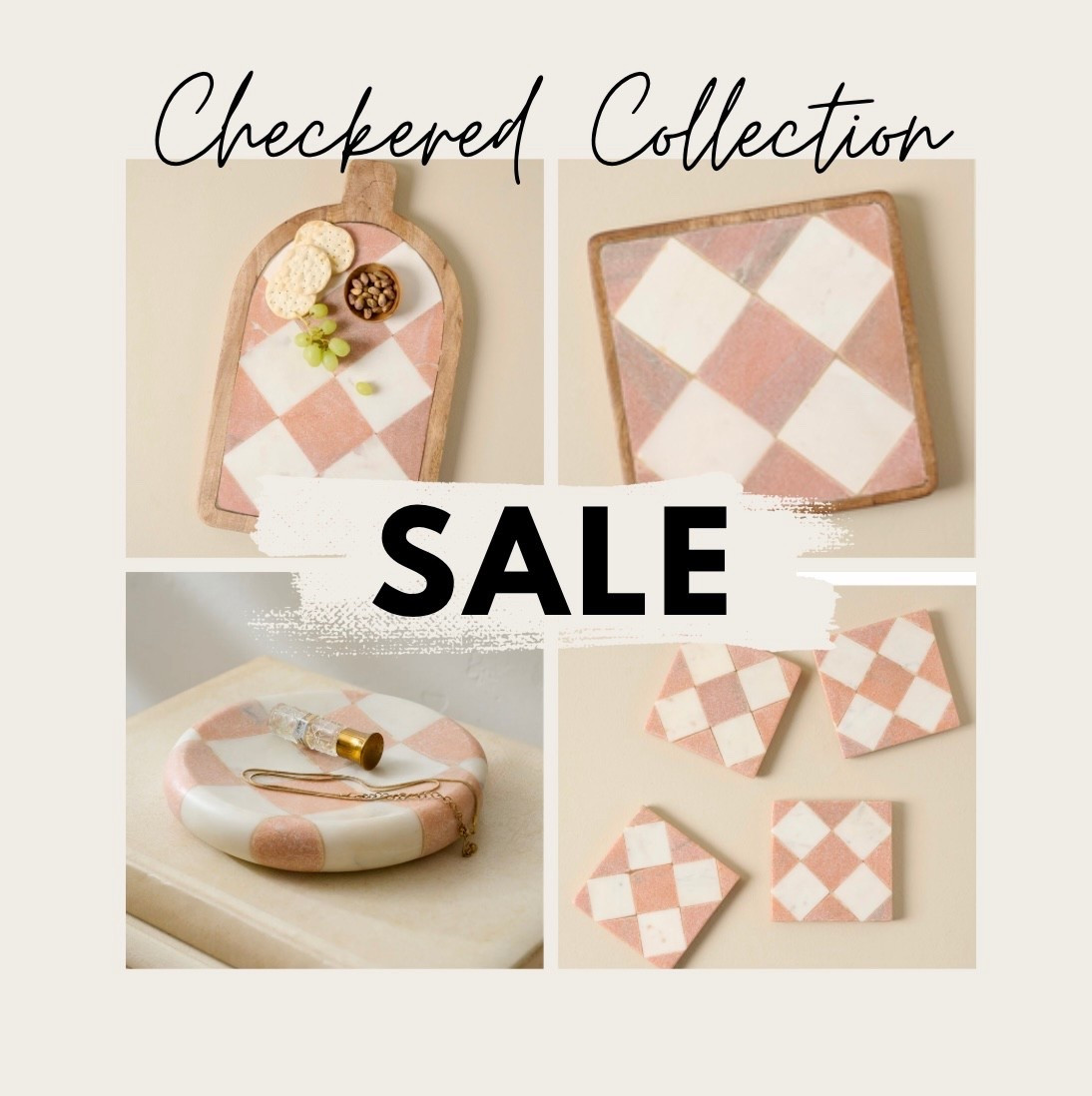 Checkered Print on Sale! 

#LTKHome #LTKSaleAlert