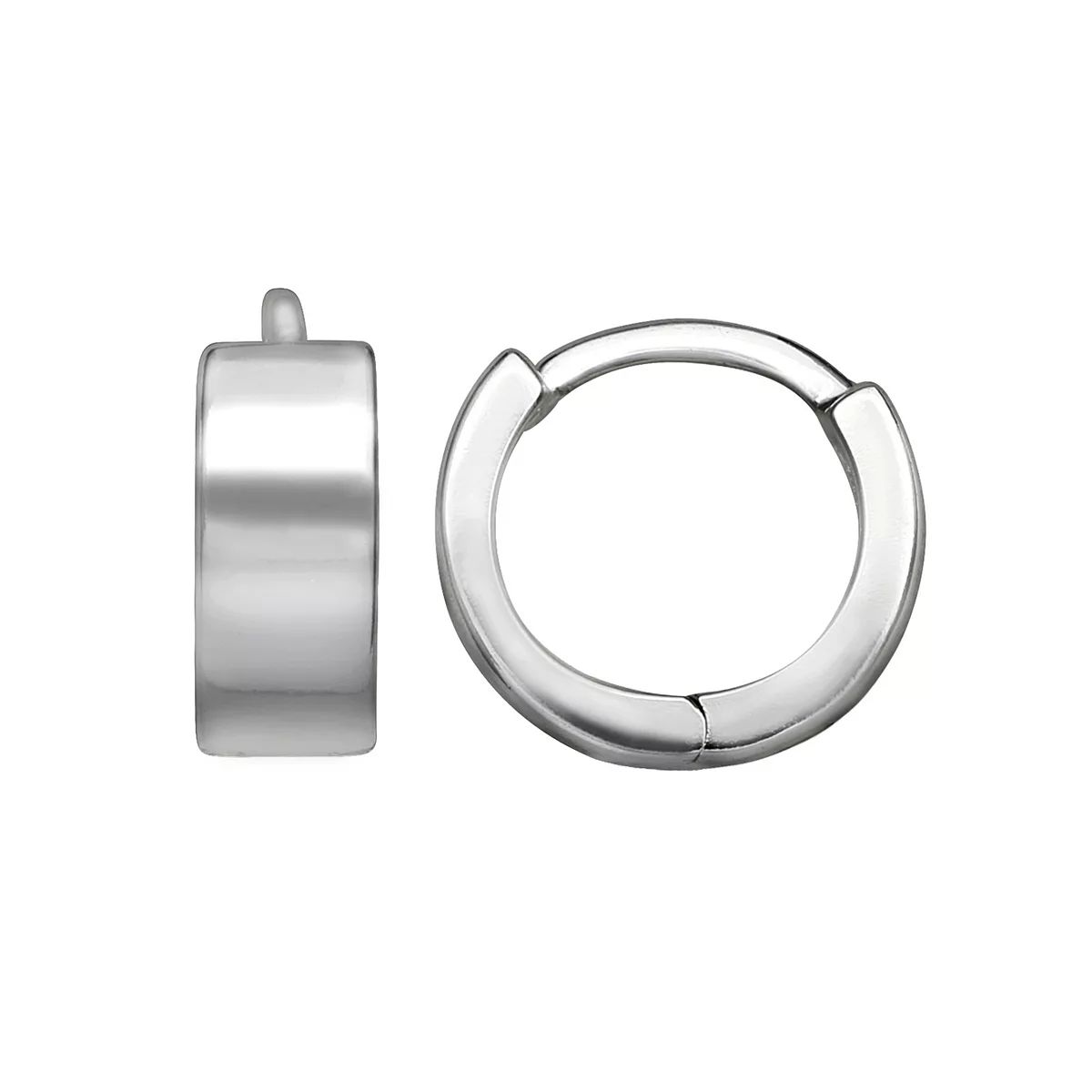 PRIMROSE Sterling Silver Polished Huggie Hoop Earrings | Kohl's