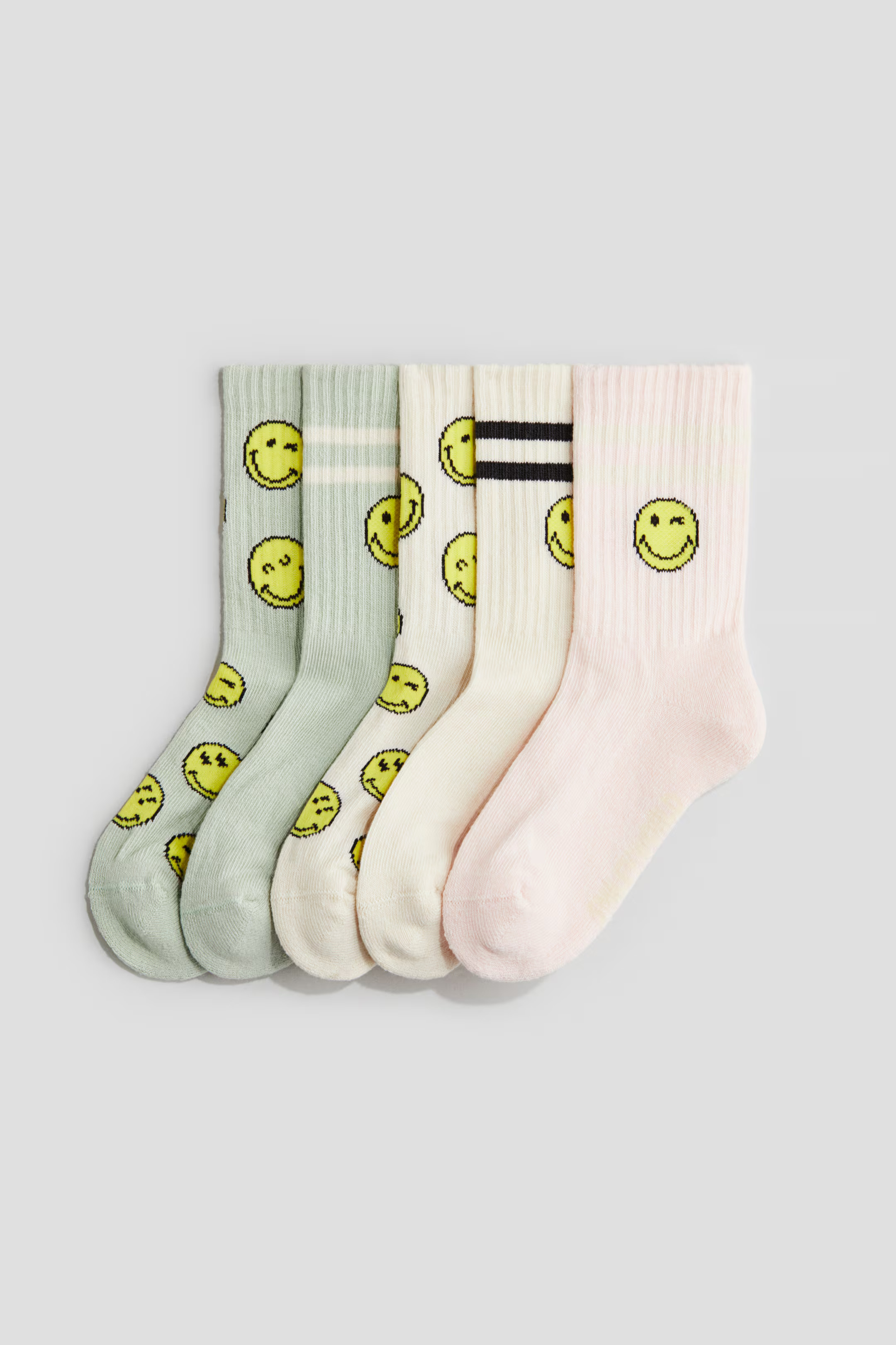 5-pack Intarsia-motif Socks | H&M (US + CA)