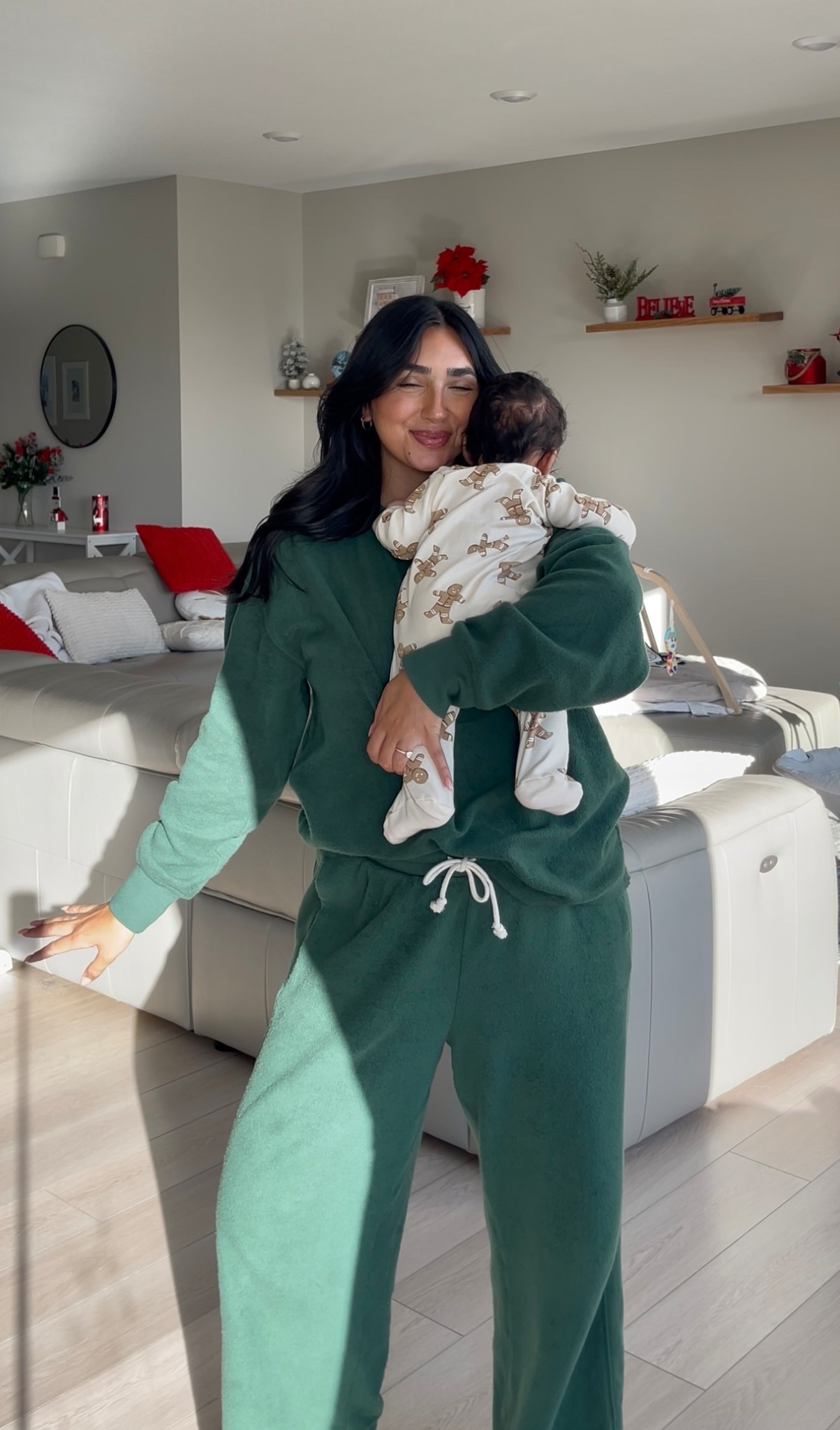 Wearing a medium for both🎄