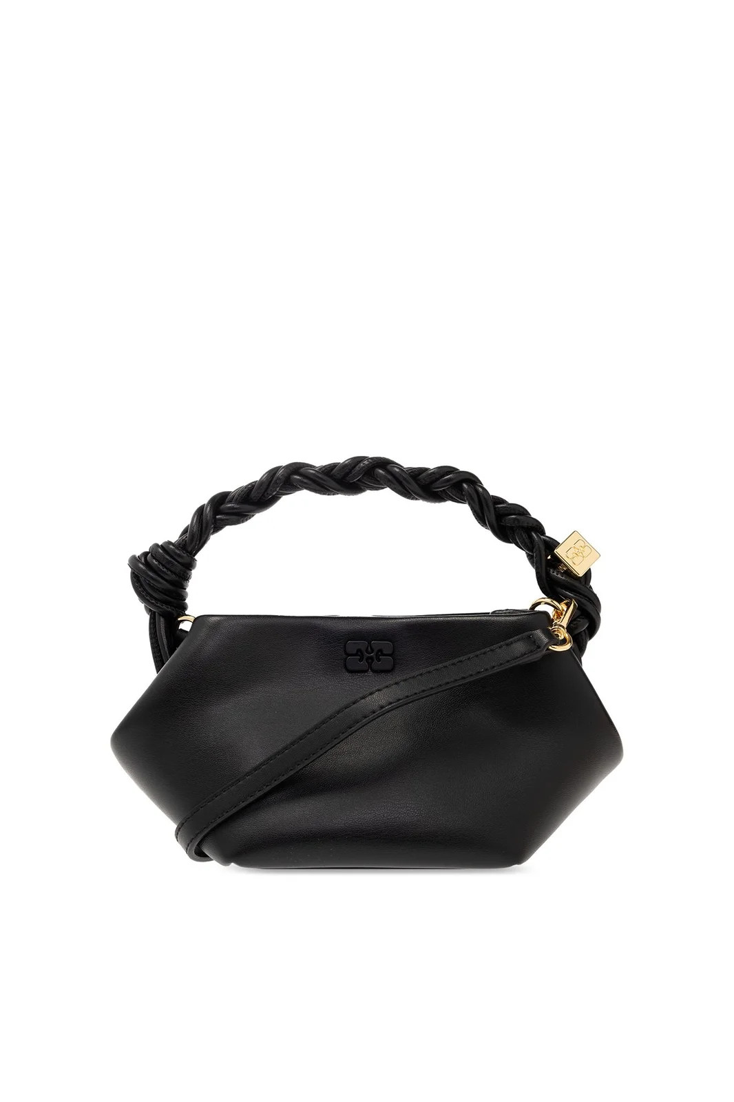Ganni Bou Logo-Embossed Top Handle Bag | Cettire Global