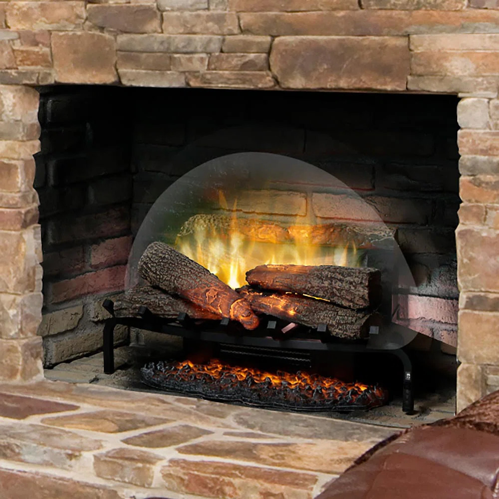 Dimplex 25-in Revillusion Electric Fireplace Log Set with Ashmat - 1,000 SQ FT | Wayfair North America