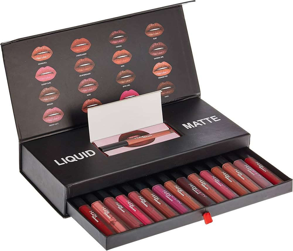 HUDA BEAUTY Liquid Matte Lipstick Cheerleader | Amazon (US)