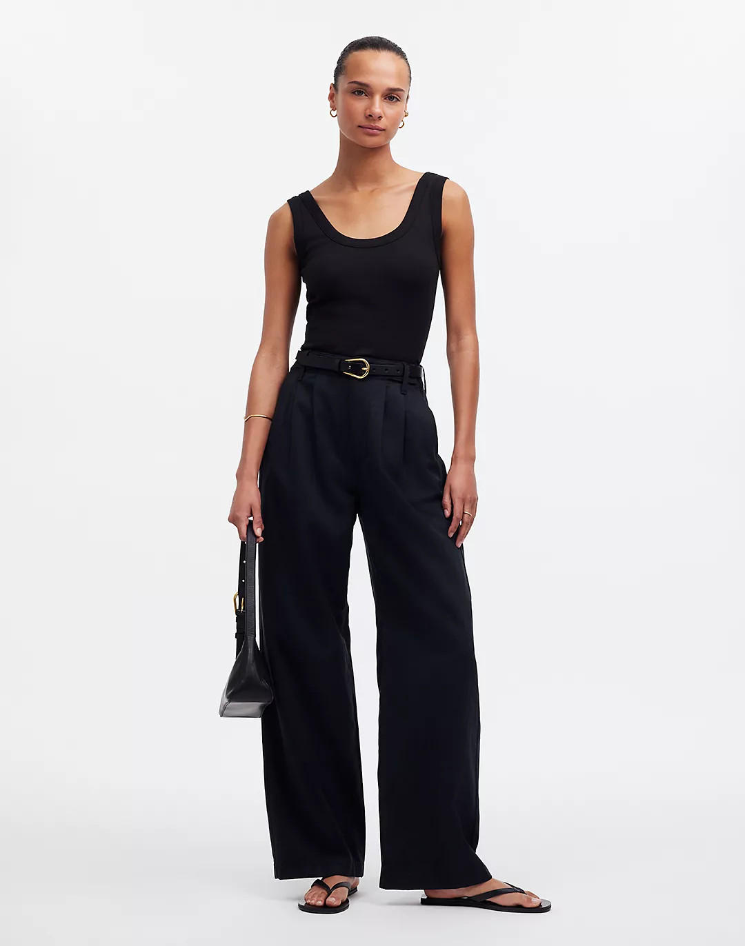 The Petite Harlow Wide-Leg Pant | Madewell