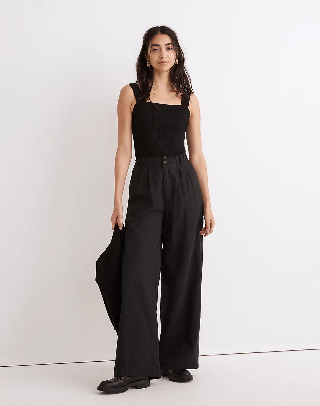 The Petite Harlow Wide-Leg Pant | Madewell