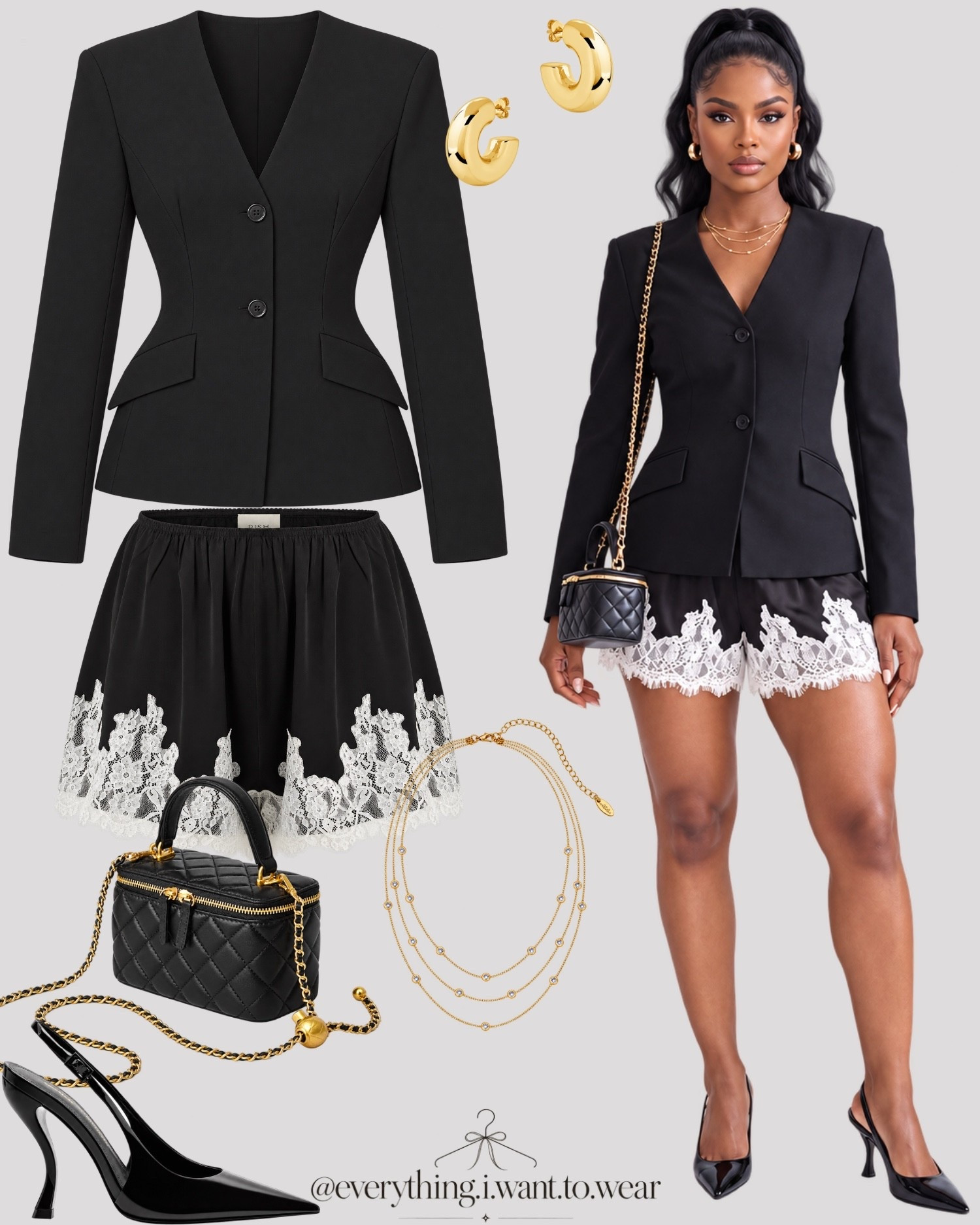 Three looks, three different moods, all made for dinner plans. From polished tailoring to effortless black and white, which one are you wearing tonight?
Comment SHOP and I’ll send you the links.