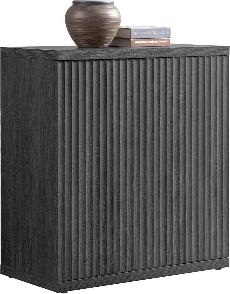 SICOTAS Armario de buffet con aparador de almacenamiento, diseño moderno con puertas y estantes,... | Amazon (US)