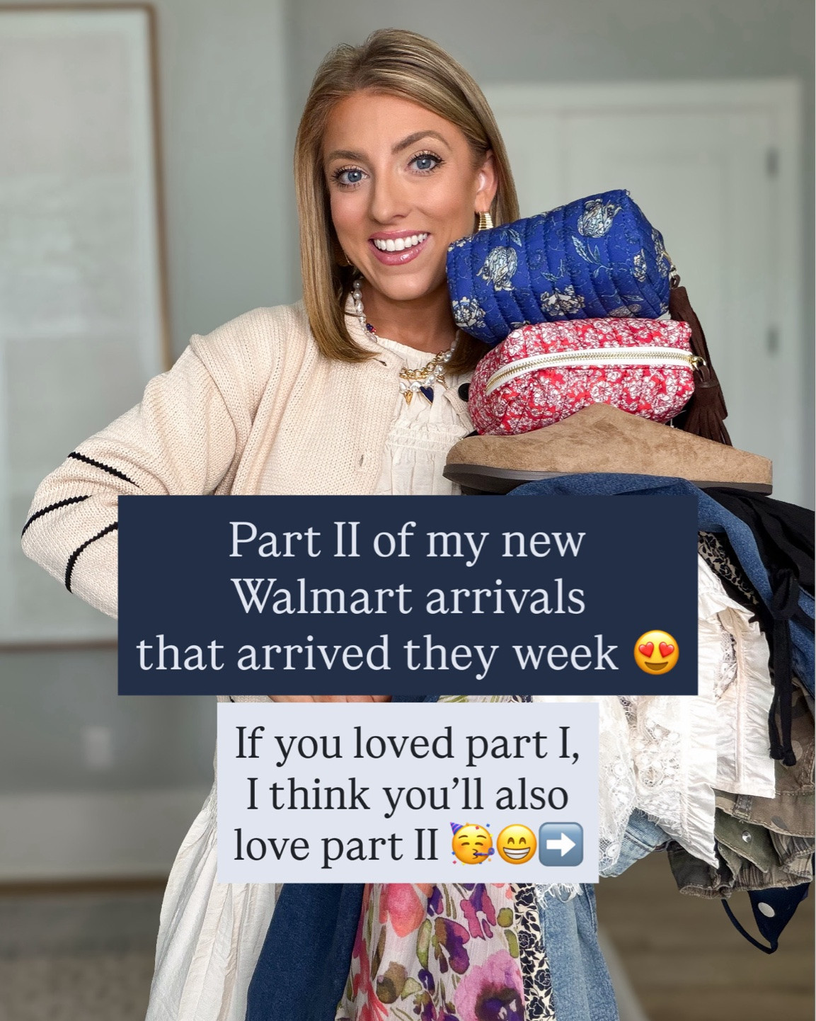 PART II is here, and I think it might be even better than Part I. 😍

Walmart keeps dropping the cutest new arrivals, and this haul has so many pieces that look way more expensive than they are! From cozy fall layers and trendy camo pants to effortless dresses, comfy clogs, statement boots, quilted cosmetic bags, and everyday accessories… these are the finds I’m most excited about right now.

Everything is affordable, easy to mix and match, and perfect for wearing now while transitioning into fall. If you love finding designer-inspired looks on a budget, you’re going to want to see every outfit in this haul!

Which find are you adding to your cart first? 🤎🍂

#walmart #walmartfashion #walmartfinds #walmartnewarrivals #fallfashion #falloutfits #fallstyle #affordablefashion #budgetfashion #everydaystyle #casualstyle #ootd #momstyle #fashionfinds #styleinspiration #designerlookforless #cargopants #falldress #clogs #cowboyboots #quiltedbag #transitionalstyle #newarrivals #fashionover30 #affordablestyle

#LTKootd #LTKPetite