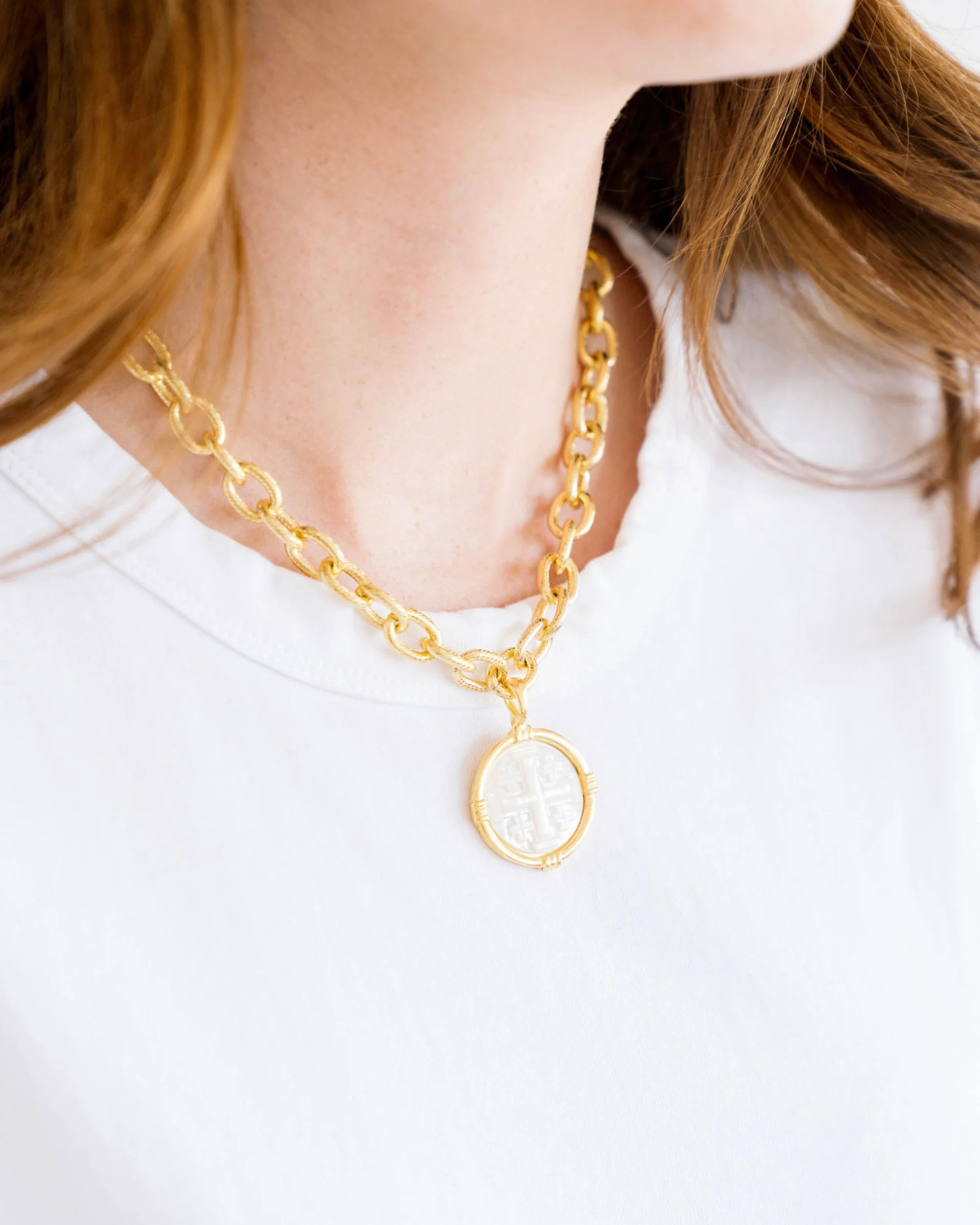 Ida Jerusalem Cross Necklace | Susan Shaw